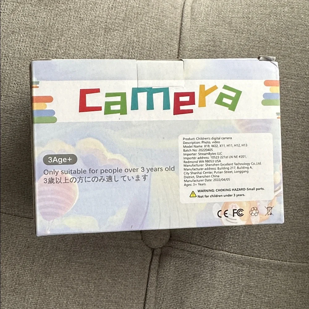 Pink Unicorn Kids Camera
